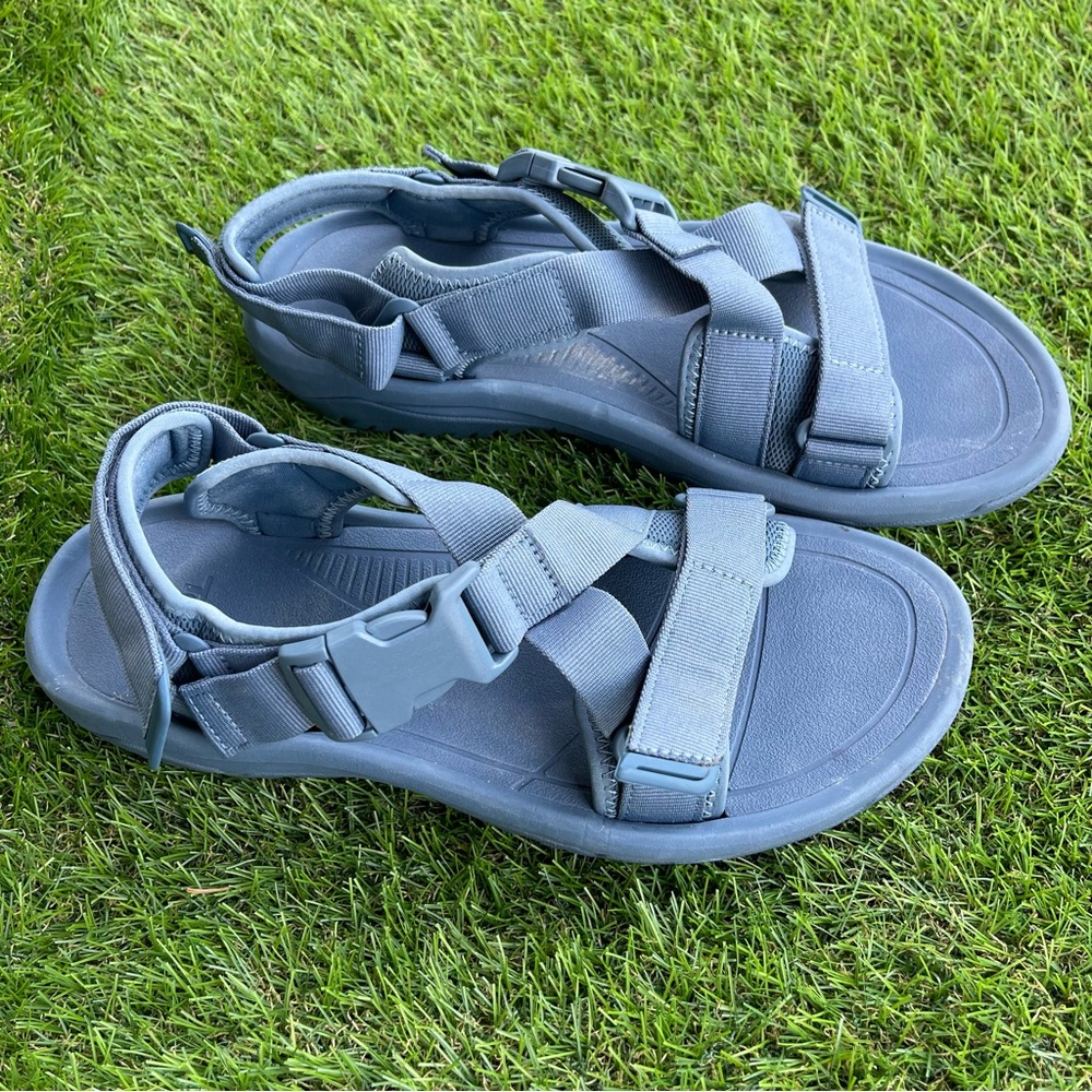 Teva Blue Mirage Hurricane Verge Sandals Men’s Sz 12 Hiking Outdoors Minimalist - Picture 2 of 10